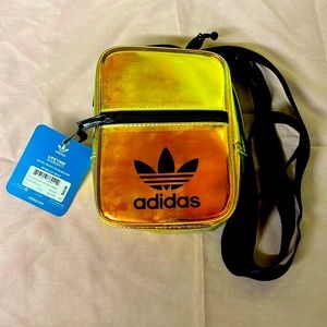 Adidas Cross Body Bag. Metallic Colors.